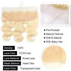 brazilian 613 body wave ombre brazilian remy human hair 3 or 4 bundles with pink lace closure