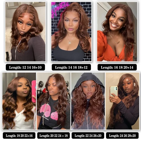 #1b natural body wave brazilian hair weave bundles, 100% human hair with 4x4 hd lace closure, extensions for women and girls, 3 or 4 bundles